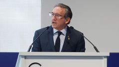 El consejero de Econom�a de Catalu�a, Jaume Gir�