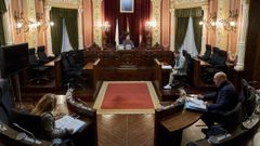 Reuni�n de la Junta de Gobierno.