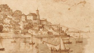 Grabado de la ciudad