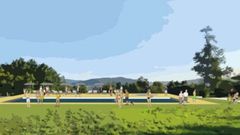 Proyecto de piscina municipal para O Couto, en Nar�n