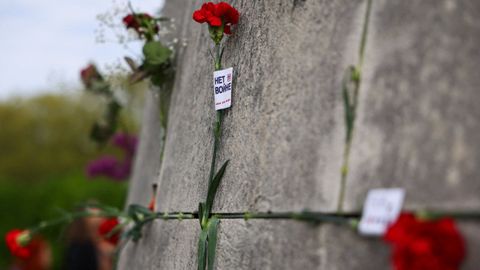 Imagen de la conmemoraci�n de los 81 a�os desde la rendici�n de Alemania