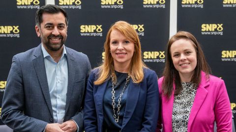 Humza Yousaf, Kate Forbes y Ash Regan son los tres candidatos a ser el nuevo jefe del Gobierno auton�mico de Escocia.