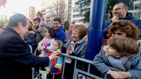 Cabalgata de los Reyes Magos en Vigo 