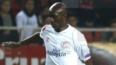 Mbia milito dos temporadas en el Sevilla, con el que fue campen de la Liga Europa