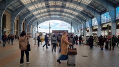 La estaci�n de tren de A Coru�a