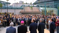 Inauguraci�n del centro comercial Ponte Vella hace 25 a�os