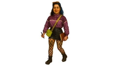 Anxela Vidal Tri��ns, docente y escritora de Boiro