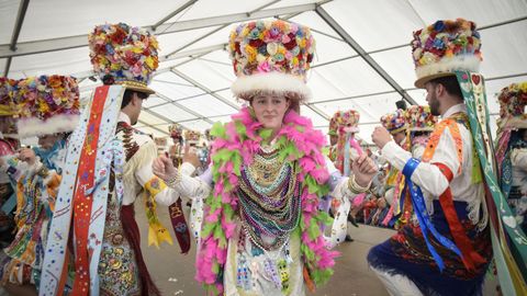 Madamas e Gal�ns, en el entroido tradicional en Vilaboa