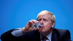 Boris Johnson, durante el encuentro celebrado por el Partido Conservador en Birmingham