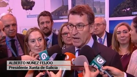 Feijoo espera que cambie el tiempo para que baje la luz