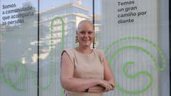 Paz Ram&iacute;rez, paciente de c&aacute;ncer. 
