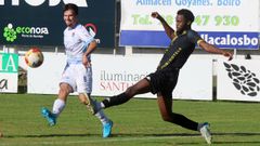 Partido de ftbol en tercera federacin entre el Boiro y el Viveiro