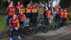 Presentaci�n de la XII Ruta BTT Concello de Dumbr�a