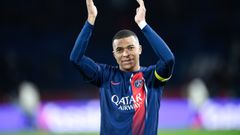 Kylian Mbapp�.Kylian Mbapp� con el PSG