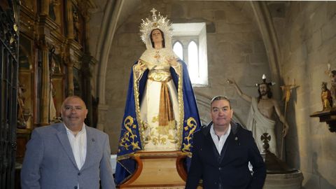 Eduardo Lago (izquierda) y Francisco Berdeal