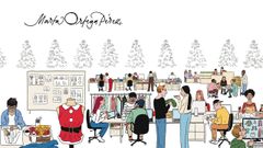Fragmento de la felicitaci�n de Navidad de Marta Ortega a los trabajadores del grupo