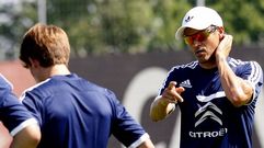 Primer d�a del Celta de Luis Enrique
