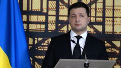 El presidente de Ucrania, Volodimir Zelenski