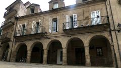 El Fogar do Transe�nte, en la praza do Trigo (Ourense)