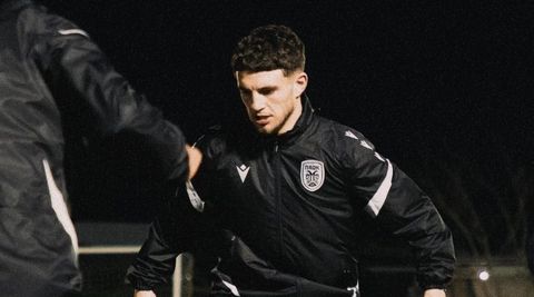 El jugador del PAOK, rival del Celta en Europa League, Christos Zafeiris.