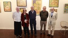 Inauguraci�n en la librer�a Lume de una exposici�n con obras de Xusto Moreda