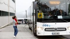 Imagen de archivo de un autob�s escolar