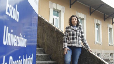 En la imagen, Ana Ares, directora del Campus Industrial de Ferrol