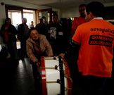 En O Rosal, los afectados ocuparon todo el consistorio.