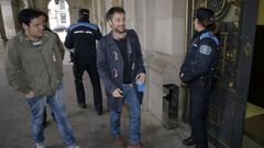 RODRIGUEZ SUAREZCON XULIO FERREIRO DURANTE LA CAMPA�A ELECTORAL DE LAS ELECCIONES DEL 2015