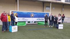 Acto de presentaci�n de la campa�a celebrado el jueves en O Pombal con la presencia de representantes de los clubes, Concello y Valoriza