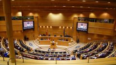 Pleno del Senado el pasado 1 de octubre