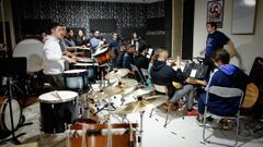 Imagen de archivo de la banda de gaitas de Ver�n.