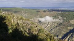 Los balcones de Madrid, en Parada de Sil, han inspirado a numerosos escritores