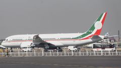 Aterriza en Mxico el avin presidencial para su venta tras 19 meses en EE.UU.