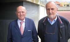 Amador L�pez Bali�a, a la izquierda, presidir� el consejo consultivo y asesor del Lemos. 