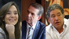 Los alcaldes In�s Rey, Abel Caballero y Fern�ndez Lores