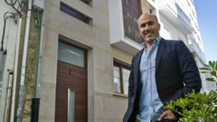 Lucas D�az arquitecto que hizo la rehabilitaci�n de un edificio en calle Tinajas en la ciudad vieja