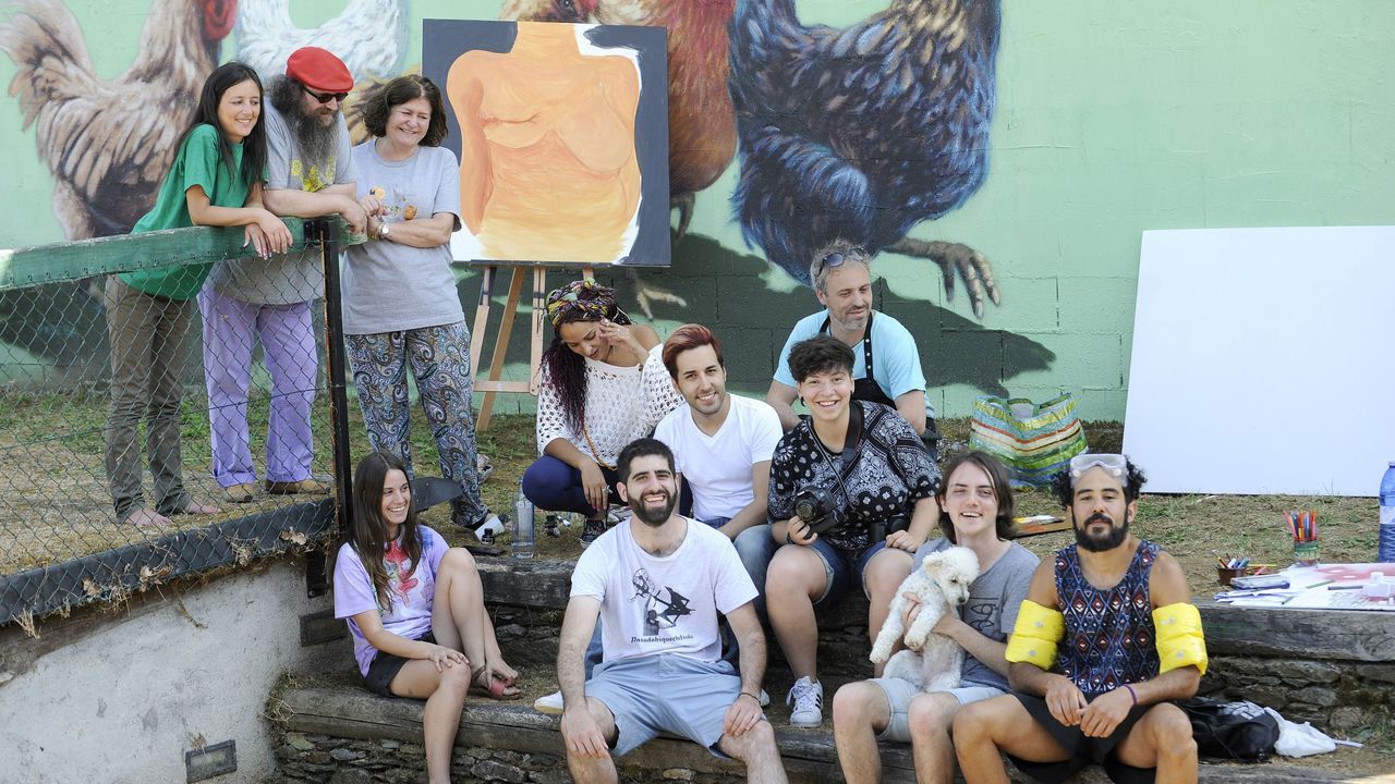 El oasis rural para el arte internacional