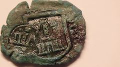 Moneda hist�rica encontrada en Ons