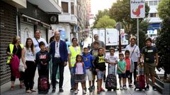 De ruta segura hacia el cole en Vigo