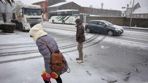 Nieve en Cerceda