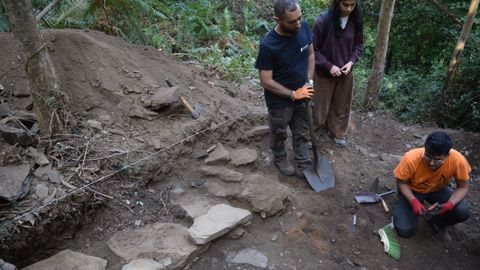 Inicio de las catas en San Estevo do Ermo