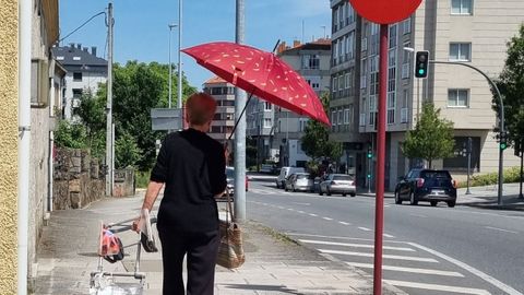 Temperaturas veraniegas en Ourense