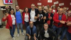 El PSOE de Ames, con Blas Garc�a como candidato, fue la lista m�s votada el 28M (en la imagen) y el partido decidi� gobernar en solitario con ocho miembros