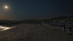 El majestuoso eclipse en�la costa de Ferrol y la comarca, en im�genes