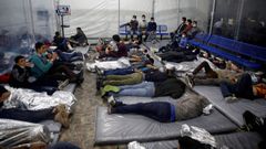 Instalaciones del centro de detenci�n de menores no acompa�ados de Donna, Texas, donde se encuentra el ni�o nicarag�ense de diez a�os hallado solo en el desierto por la patrulla fronteriza de Estados Unidos