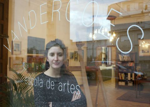 Sara lvarez es la autora del cartel anunciador de las fiestas patronales de Monforte. 