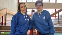 Las profesoras Sonia Bouza Fernndez y Carolina Camba Fabal fueron las encargadas de organizar el programa de actividades del Da de la Ingenera