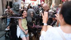 Pontedeume se despide de su Feir�n Medieval con orcos, artesan�a y malabares