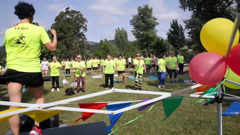 Imaxe de arquivo dunha sesi�n de pilates